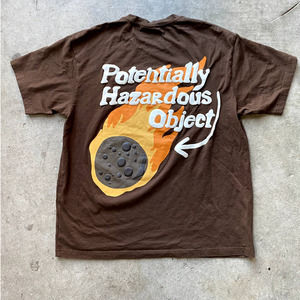 Broken Planet Market "Potentially Hazardous Object" Flaming Meteor Tee - L